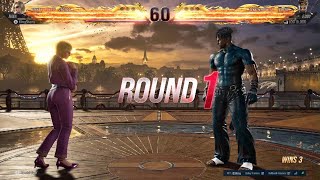 Tekken 8 Nina vs Eddy Agressive First to 5