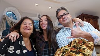 EAT PIZZA WITH US FT. MARK + LILI FABLE :: HOT MESS COOKING SHOW :: VLOG 311 screenshot 5