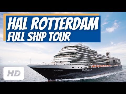 Holland America Line Rotterdam Ship Tour 2022 | Complete HAL Rotterdam Tour in HD!