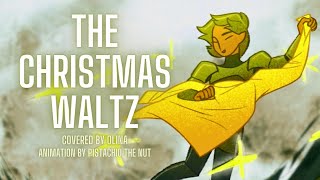 The Christmas Waltz - Frank Sinatra | Covered by Olina | Animation by @p1stachiothenut331