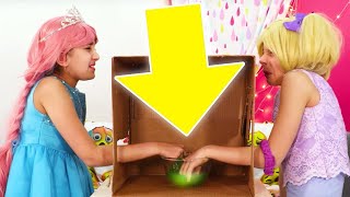 guess the animal whats in the box challenge part 2 princesses in real life kiddyzuzaa