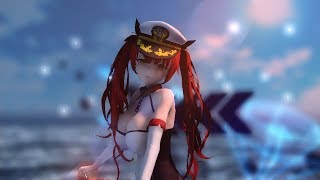 [MMD x Azurlane] Wiggle Wiggle - Honolulu (60FPS +VID DL) R-18