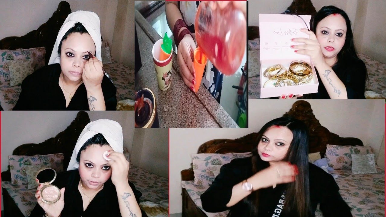 My 💄 Makeup,Visit Holi mahotsav.                             #mymakeup #visit #holimahotsav 