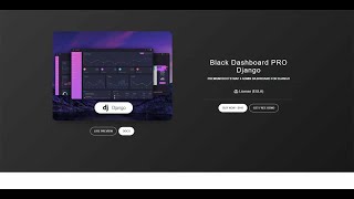 Django Black Pro - How To Use It .. And Go Live Creative-Tim