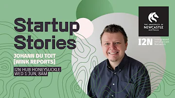 Startup Stories Johann Du Toit (Wink Reports)