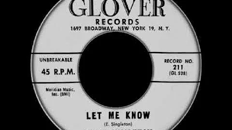 Eddie Singleton - Let Me know