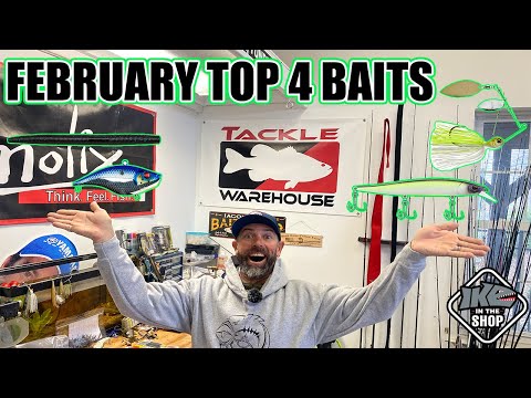 February Frenzy: Mike Iaconelli's Top 4 Baits to Nail Pre-Spawn Bass!! 