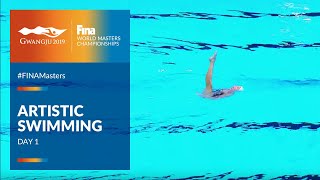 RE-LIVE | Artistic Swimming Day 1 | FINA World Masters Championships 2019