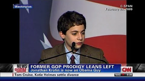 Former 13-year-old GOP prodigy leans left