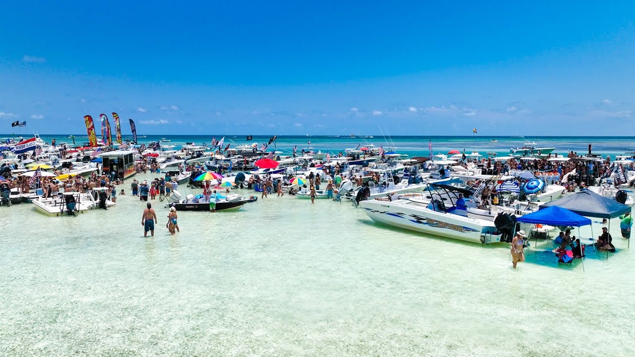 ⁣The World's MOST UNFORGIVING Sandbar - Mahi Catch & Cook Islamorada Sandbar