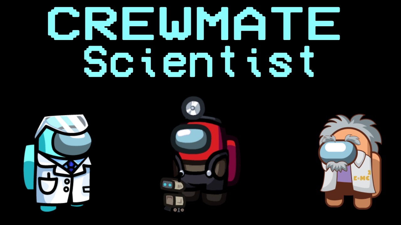 Among Us - 15 Players Game - Full Scientist RED Crewmate Gameplay - No ...
