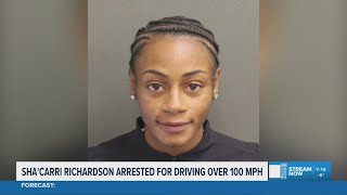 Olympic D Medalist Shacarri Richardson Charged With Speeding In Florida