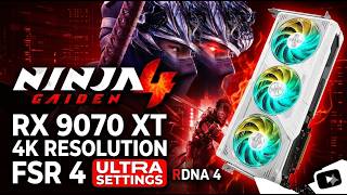Testando o game: Ninja Gaiden 4 - RX 9070 XT 16GB 4K FSR 4 ULTRA SETTINGS