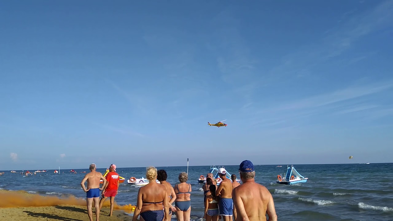 Elisoccorso a Bibione