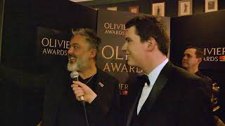Jez Butterworth interview with Rory OConnor at The Olivier Awards