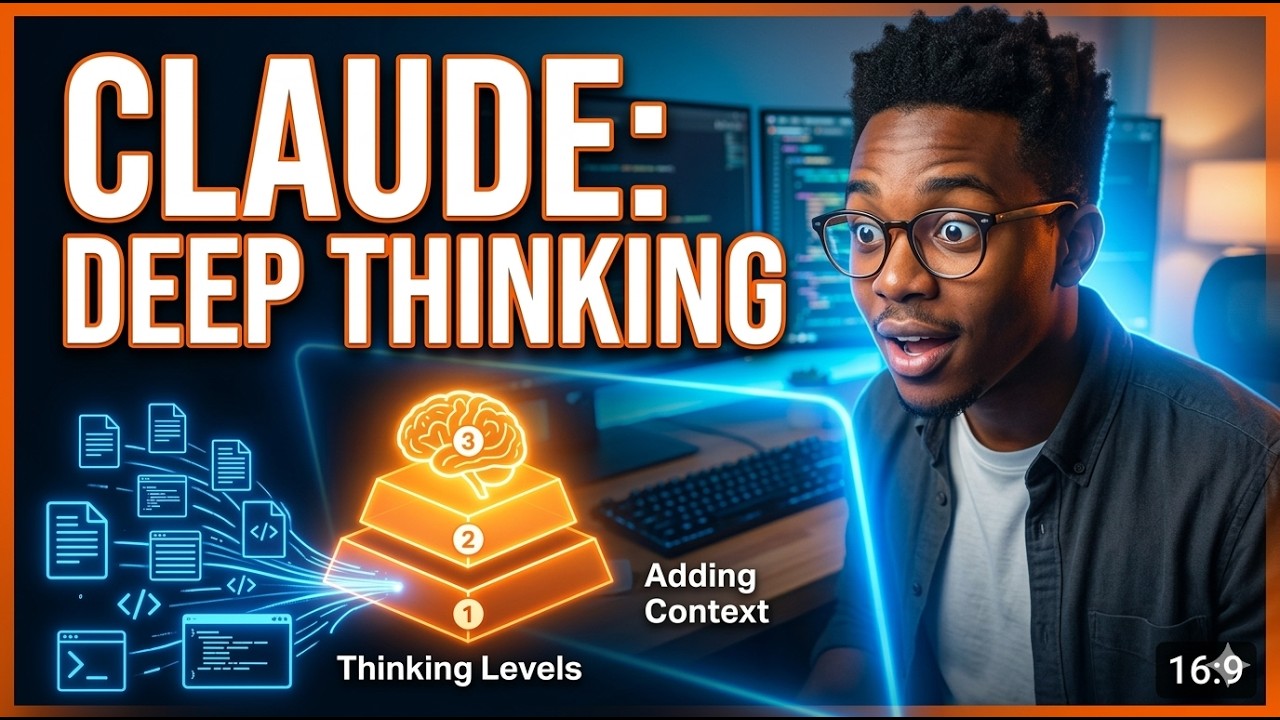 5. Claude Code - Thinking Levels, Adding Context (Hebrew) - YouTube