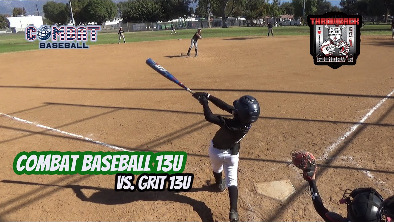 Combat Baseball 13u vs. GRIT 13u 11/17/2024 - YouTube