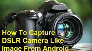 How to use your mobile camera to give DSLR effect.|lens blur|Easy| screenshot 4