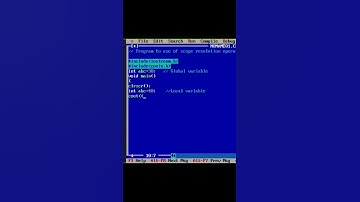 Program to use of scope resolution operator in c++ programming language#programming#education#shorts