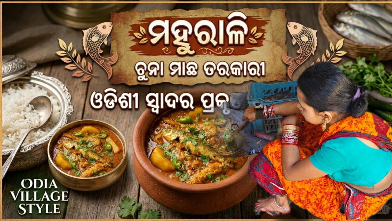 ମହୁରାଳି ଚୁନା ମାଛ ତରକାରୀ 🤤|| ନଦୀ ଚୁନା ମାଛ ତରକାରୀ || chuna macha recipe odia🔥||ଖାଣ୍ଟି ଦେଶି ଚୁନା ମାଛ 😱🤤