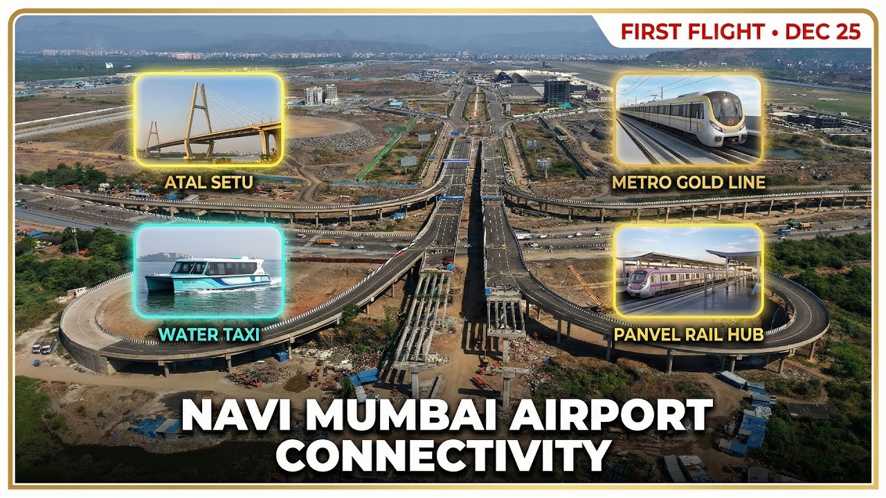 Navi Mumbai Airport Opens December 25 |✈️ Complete Access Guide (2025) 