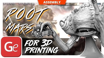 Rootmars 3D Printing Figurine | Assembly by Gambody