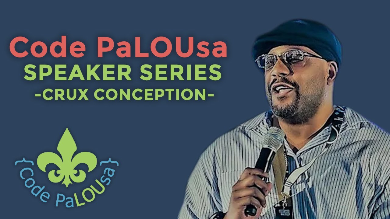 Code PaLOUsa Speaker Interview Series — Crux Conception - YouTube