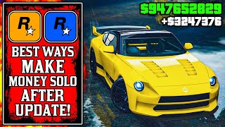 This STILL Works.. The BEST WAYS To Make Money SOLO After UPDATE in GTA Online! (GTA5 Fast Money)