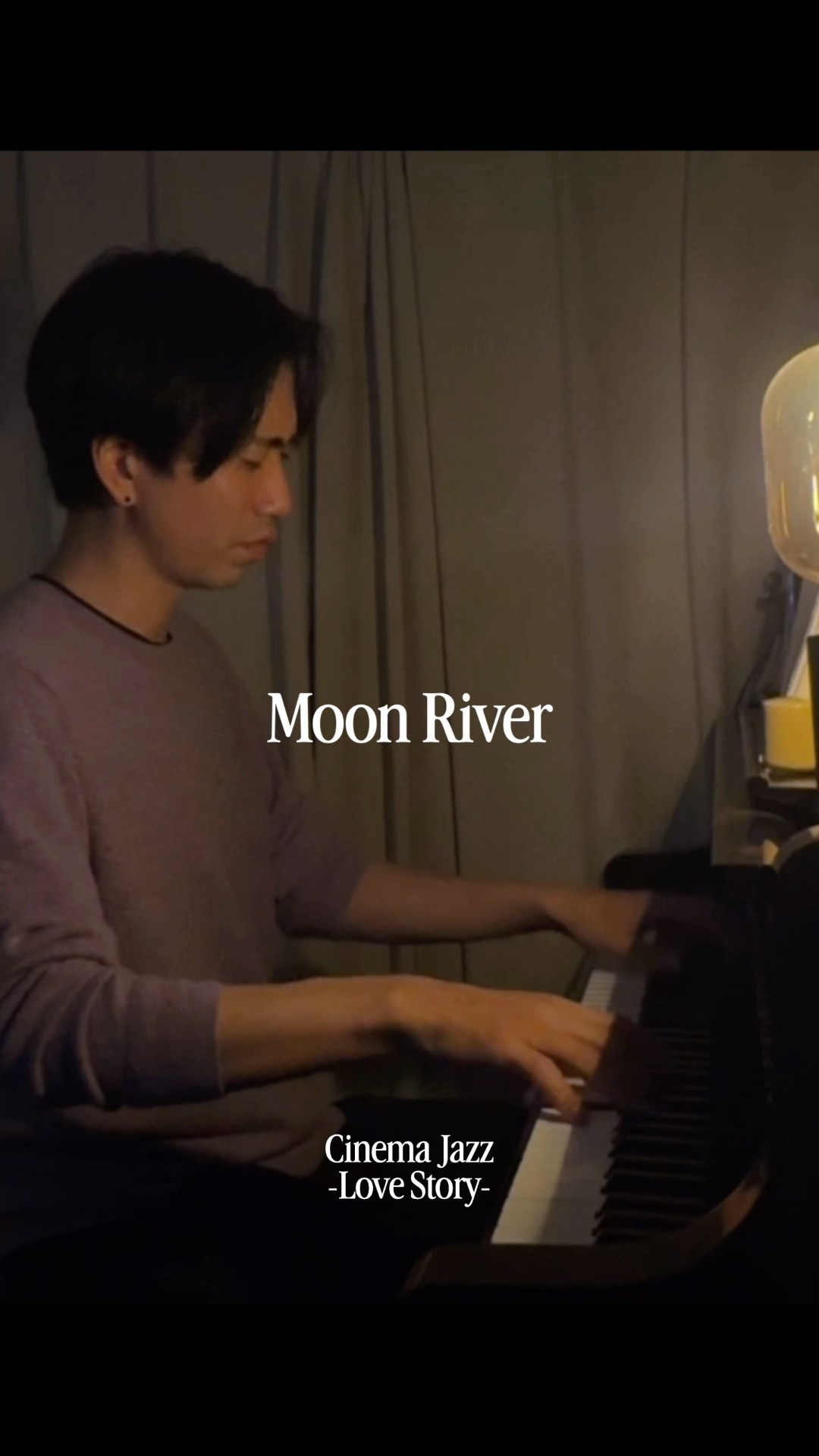 Moon River（Henry Mancini） - felt piano cover - cinema jazz - YouTube