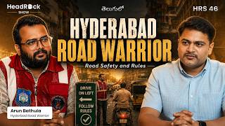 Traffic Rules Every Indian Driver Must Know! @hydroadwarrior on Road Safety & Fines | Telugu HRS 46