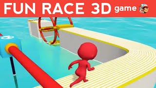 Fun Race 3D Gameplay – Can You Beat This CRAZY Obstacle Run? 😱🔥|| Race game play cartoon fun game  screenshot 5