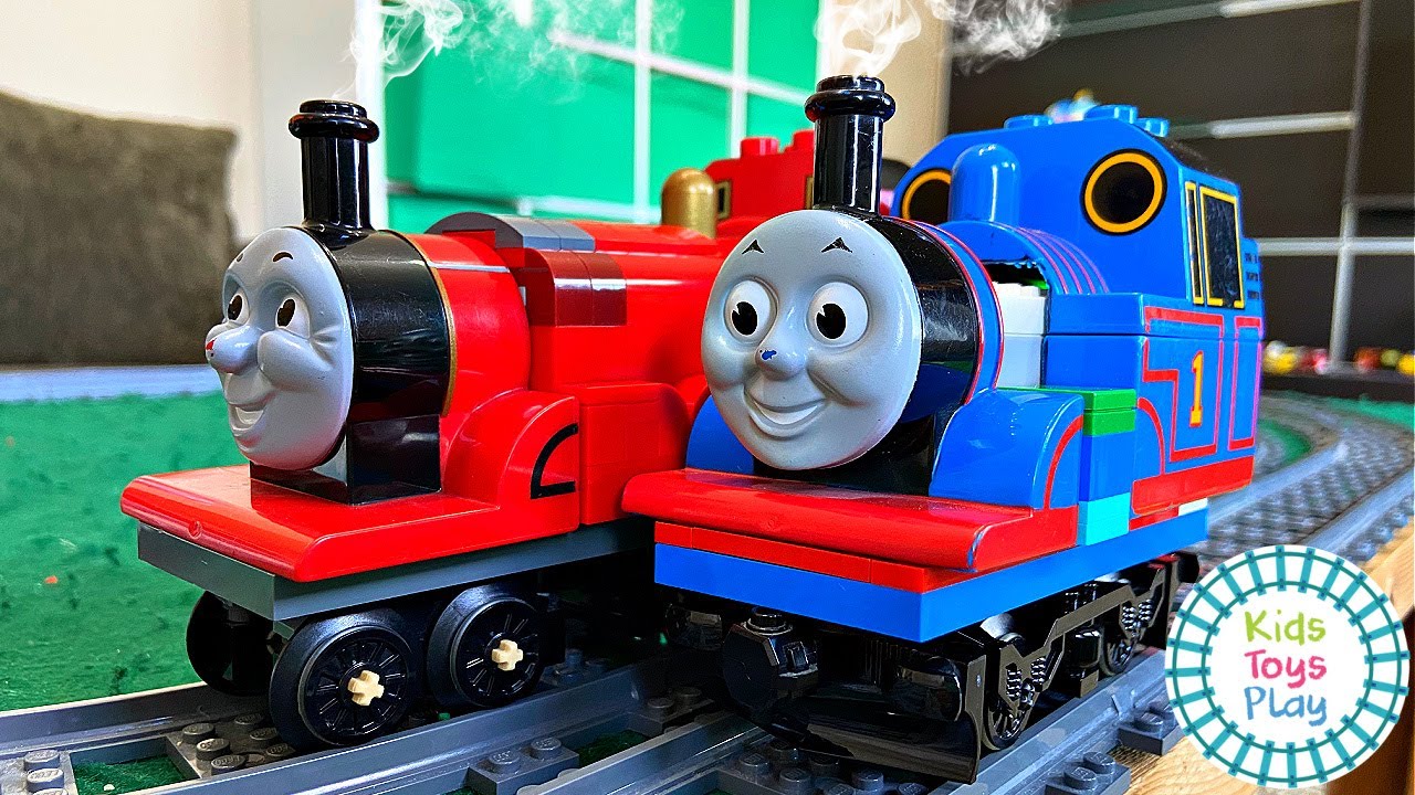 How to Make LEGO Thomas Trains! Thomas and James Compilation! - YouTube