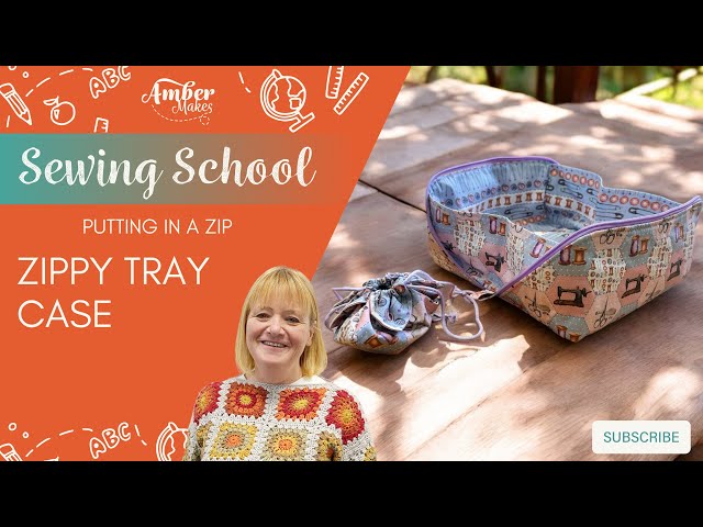 【THE MOZZ】Magnetic Ribbed Hood Zip Up Setup Amber Makes Sewing School - Learn how to sew in a zip