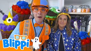 making creepy halloween treats blippi kids cooking fun blippi
