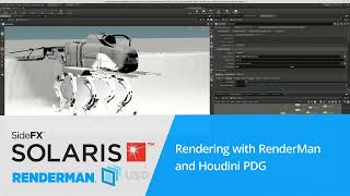 Houdini/Solaris, USD & RenderMan for Beginners #13 | Rendering with  RenderMan and Houdini's PDG