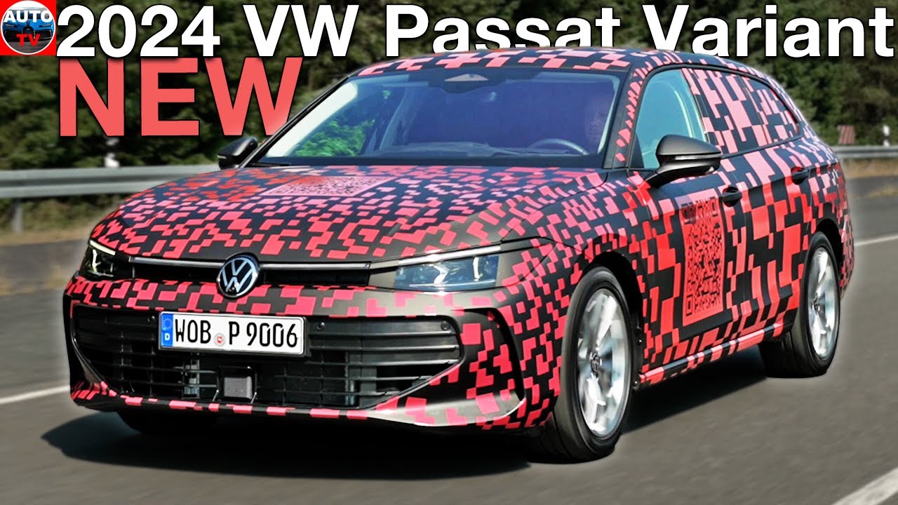 All NEW 2024 Volkswagen Passat Variant - PREMIERE Camouflaged - YouTube