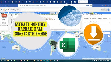 Google Earth Engine 28: Extract Monthly Rainfall Data using Earth Engine | Beginners
