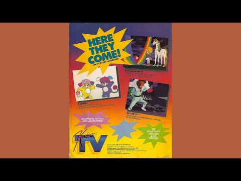Kideo Video TV  with commercials (1986-87) - Part 3