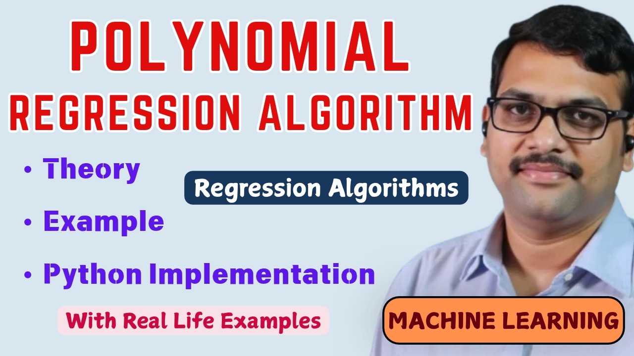 Polynomial Regression Explained + Python Implementation || Machine ...