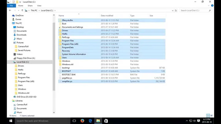 ✔️ Windows 10 - File Explorer View Options - File Viewing Options - Windows Explorer Options