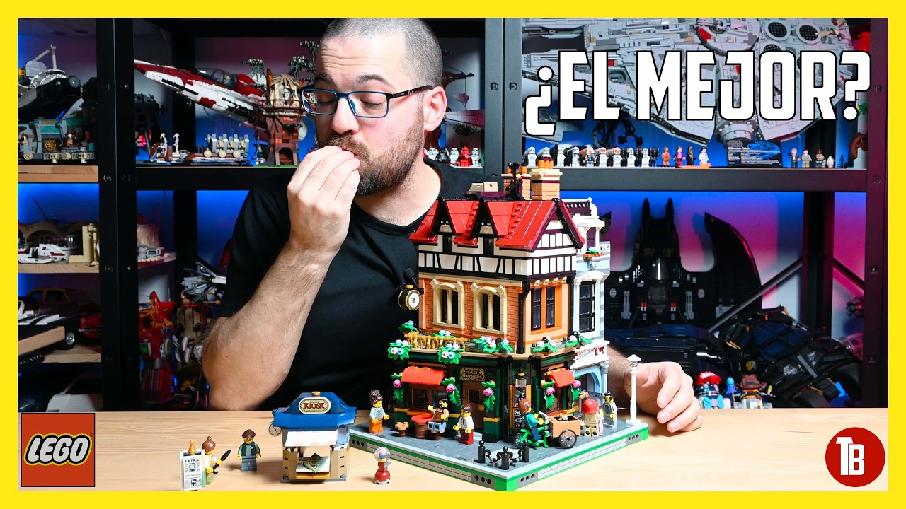 Descubre el MEJOR edificio modular de LEGO con la Esquina Tudor 10350