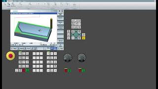 SinuTrain for SINUMERIK Operate   Vertical milling machine 840D sl 4 93 HF5 2021 04 19 13 31 17