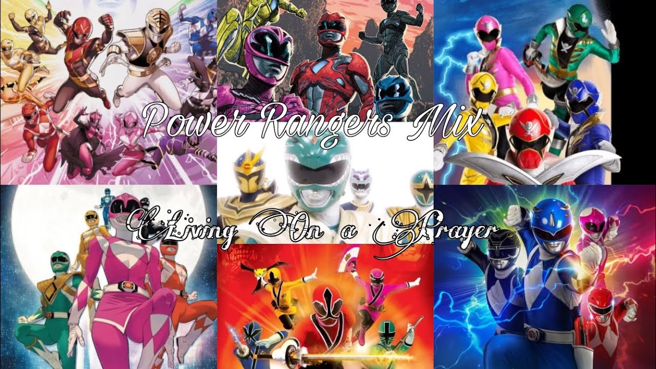 Power Rangers Mix- Livin On A Prayer (Slideshow MV)