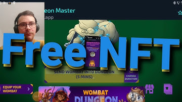 New Face👆Wombat Dungeon Master #freenft #womplay