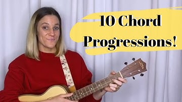 Baritone Ukulele Chord Progression Tutorial (Easy)