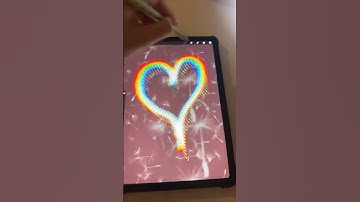 HOW TO CREATE BLOOM HEART|1-10 point?#procreate #youtube #youtubeshorts #happy #tiktok #video #baby