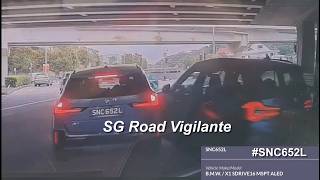 18mar2026 snc652l Bmw X1 Turning Right On A Go Straight Lane  Hit snp1688j Bmw Ix3