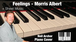 Feelings - Morris Albert / Shirley Bassey - Piano Cover + Sheet Music chords