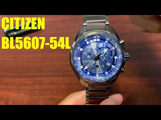 Citizen Sport Chronograph Perpetual Calendar Watch BL5607-54L