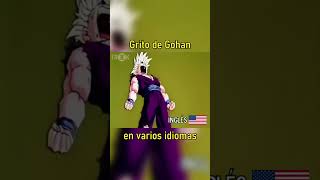 Grito de GOHAN en varios idiomas 🗣️ | Transformación en SUPER SAIYAJIN 2 por PRIMERA VEZ 💪